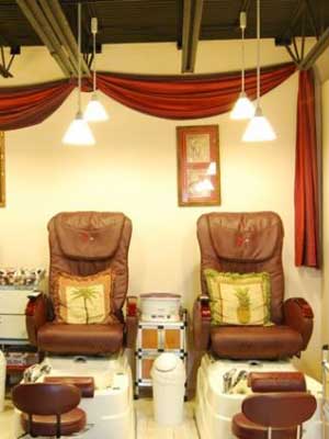 Sugar Sugar Day Spa Pedicure Station
